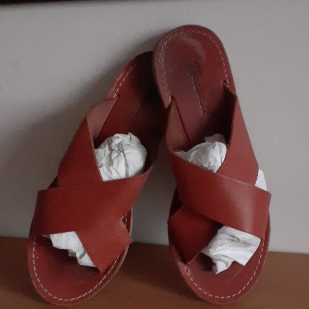 Madewell Brown Leather Sandals